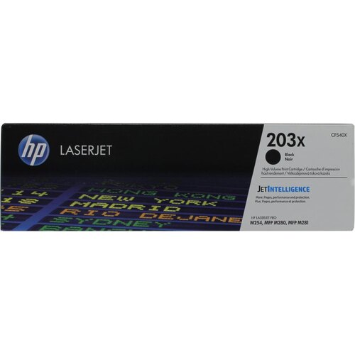 КАРТРИДЖ HP LJ Color Pro M254/M280/M281  CF540X (№203X), BLACK